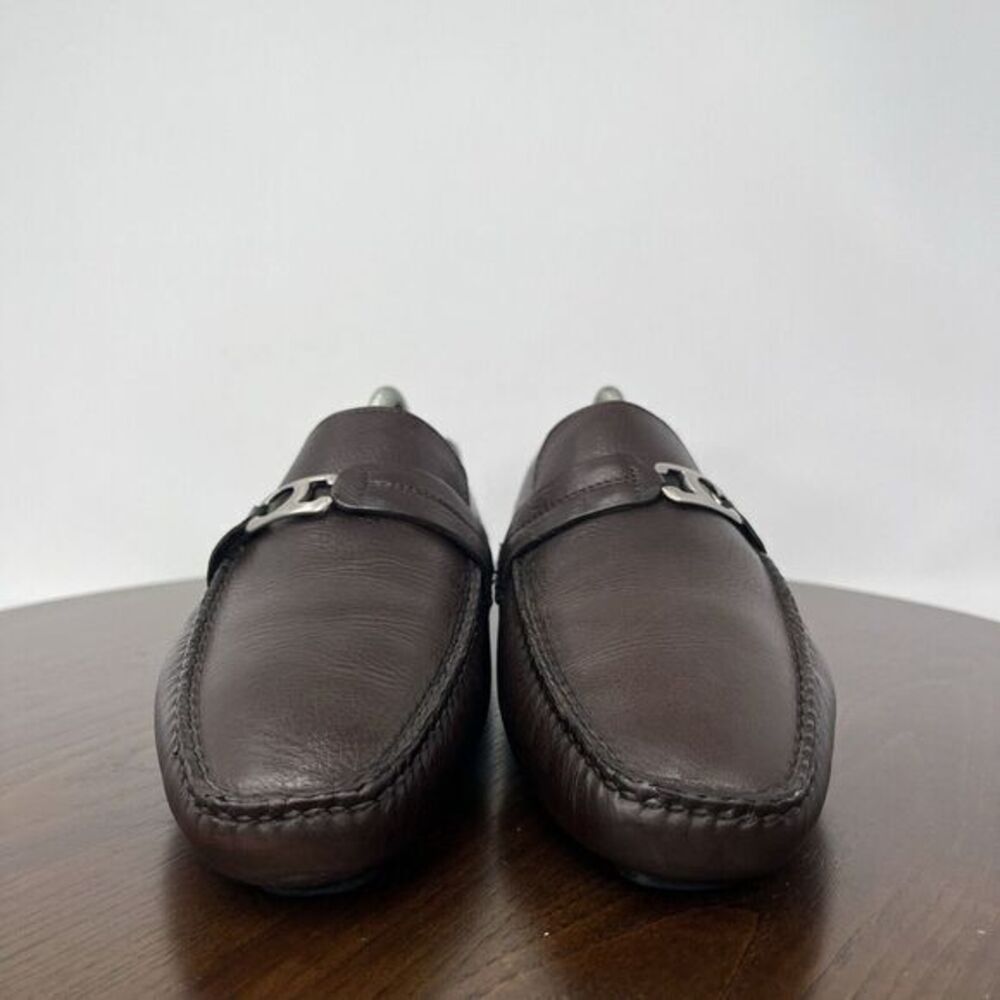 Allen Edmonds Martin Penny Loafer Shoes Women's 9D Brown Leather Moc Boat Flat - Picture 2 of 16